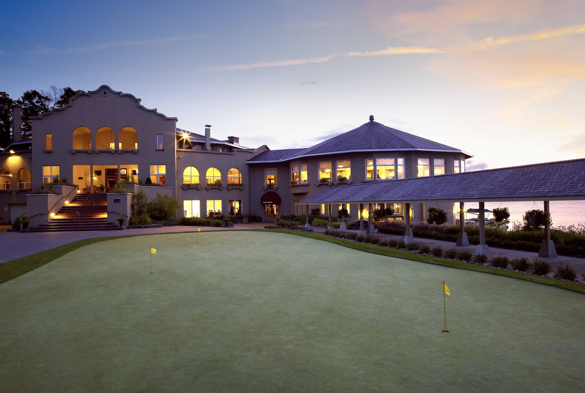 Bigwin Island Golf Club house