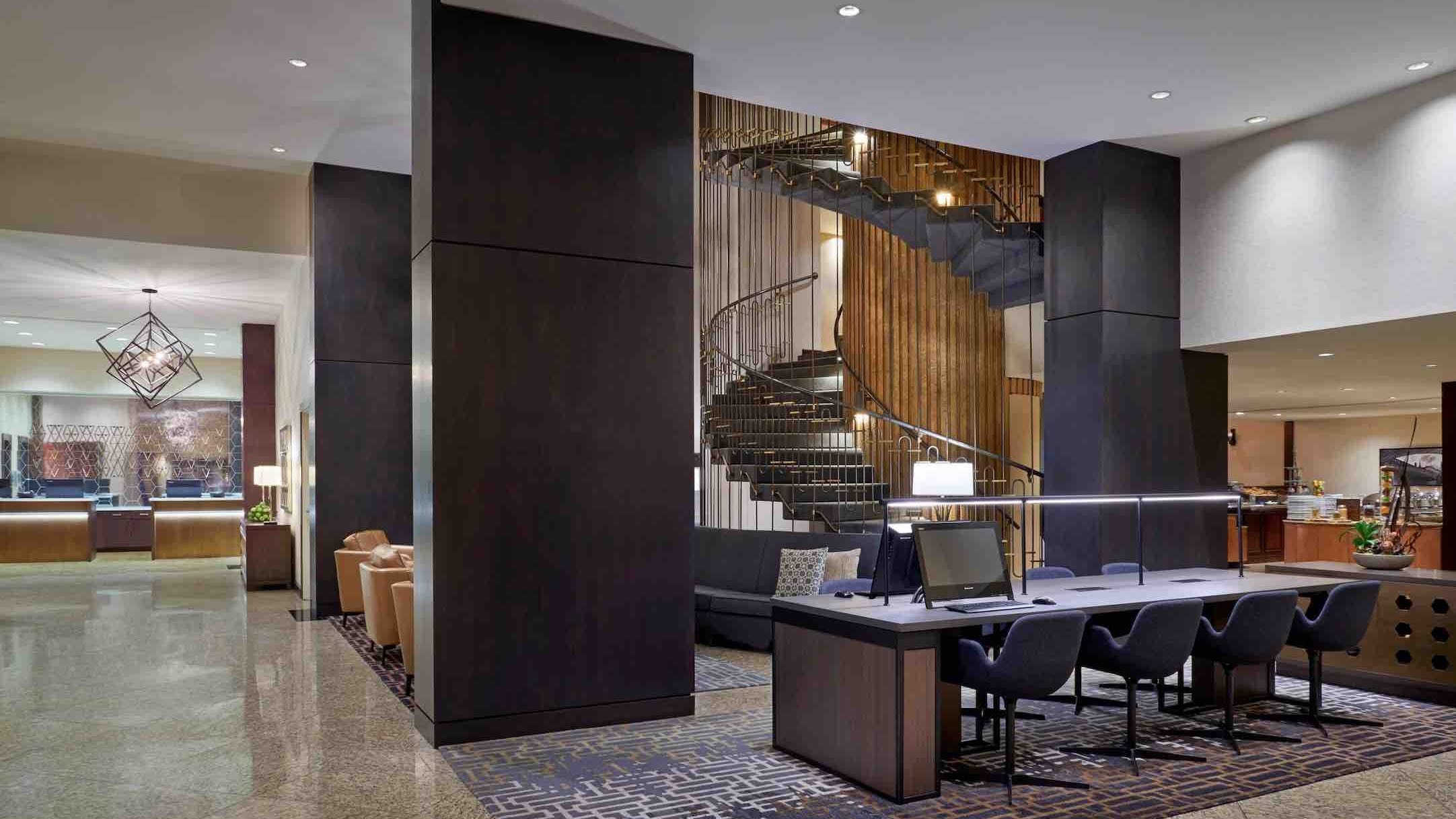 Modern designs and classy decor can be enjoyed throughout the Sheraton Ottawa Hotel (Photo courtesy Sheraton Ottawa Hotel)