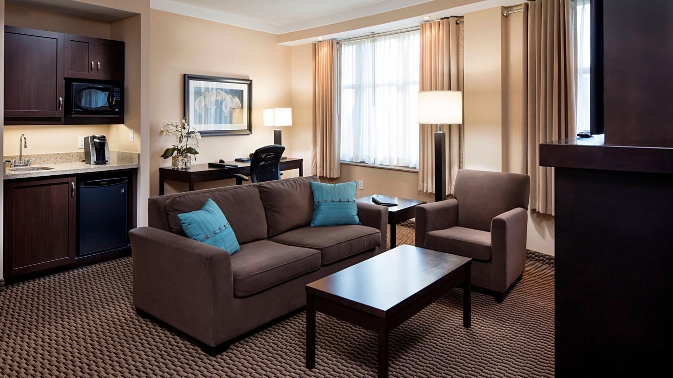 Delta Hotels by Marriott Guelph Luxury Suite at one of the best luxury hotels in Guelph