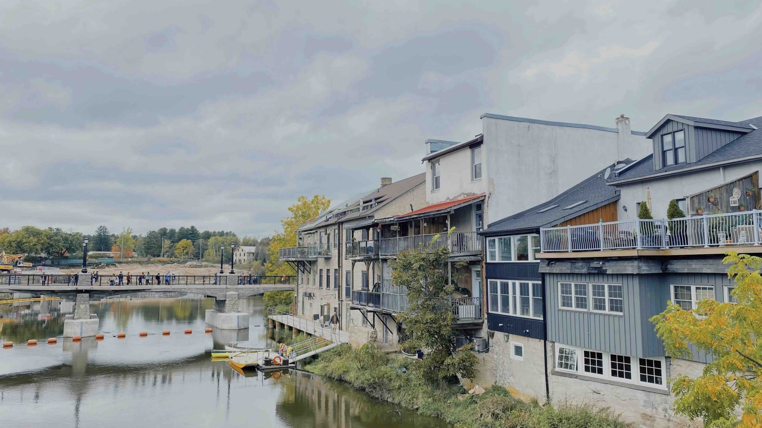 Elora-annie-vo-best small towns in Ontario river scene unsplash 