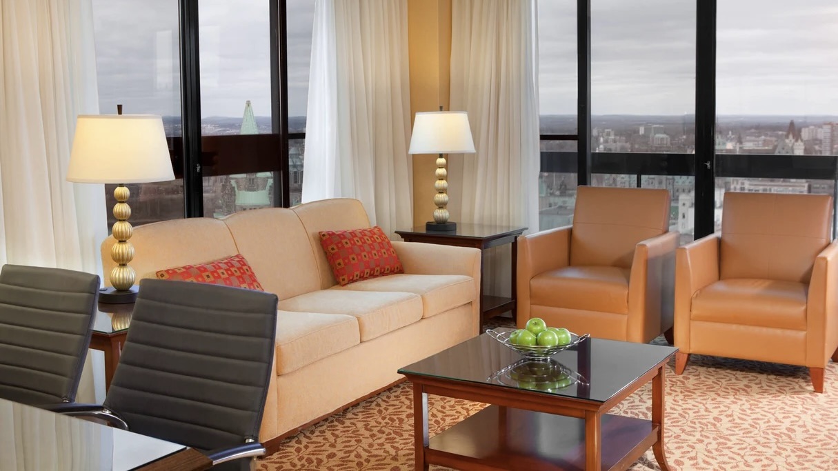 Ottawa Marriott Hotel with city view