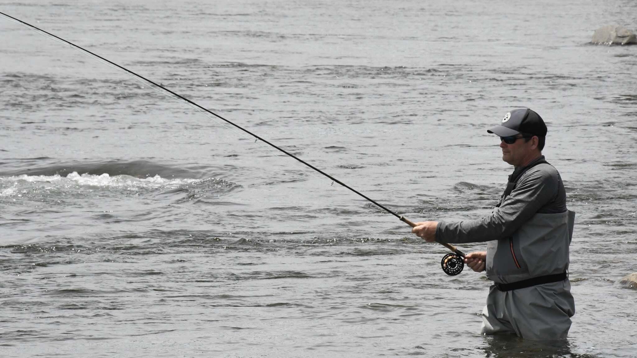 fly fishing Soo Rapids is one of the best things to do in Sault Ste Marie