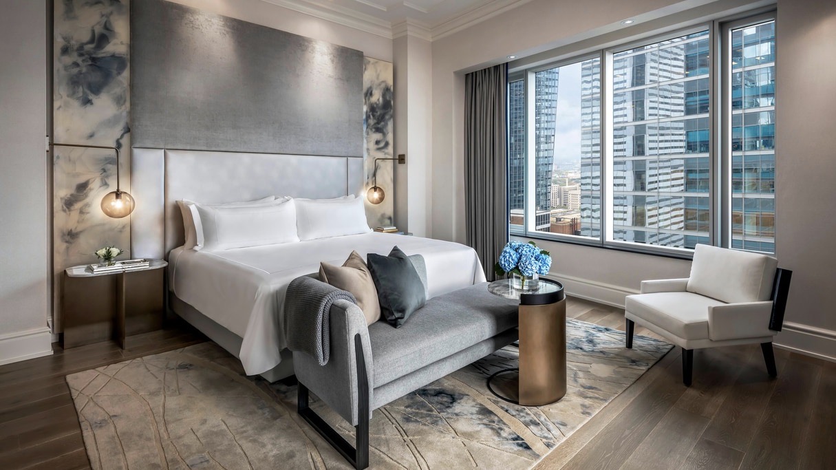 Soothing tones and exquisite decor provide restful times at The St Regis (Photo courtesy The St Regis Toronto)